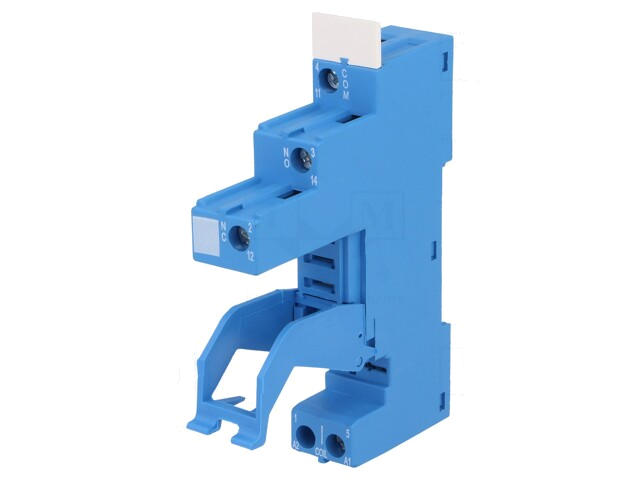 Socket; PIN: 5; 16A; 250VAC; 097.01,097.71; op DIN-rail; -40÷70°C Socket; PIN: 5; 16A; 250VAC; 097.01,097.71; op DIN-rail; -40÷70°C